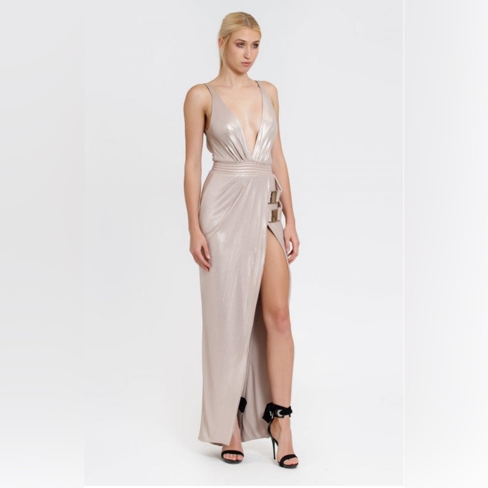 Zhivago Do or Die metallic gown